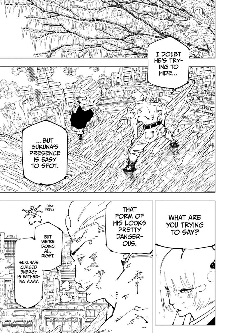 Jujutsu Kaisen Manga Chapter 252 page 16 - Inhuman Makyo Shinjuku Showdown, Part 24