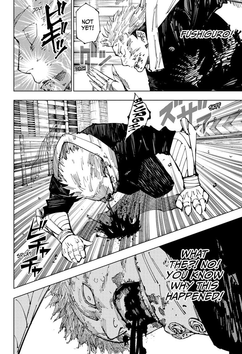 Jujutsu Kaisen Manga Chapter 252 page 7 - Inhuman Makyo Shinjuku Showdown, Part 24