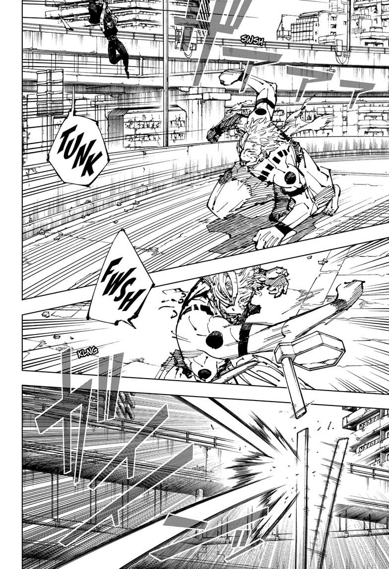 Jujutsu Kaisen Manga Chapter 252 page 9 - Inhuman Makyo Shinjuku Showdown, Part 24