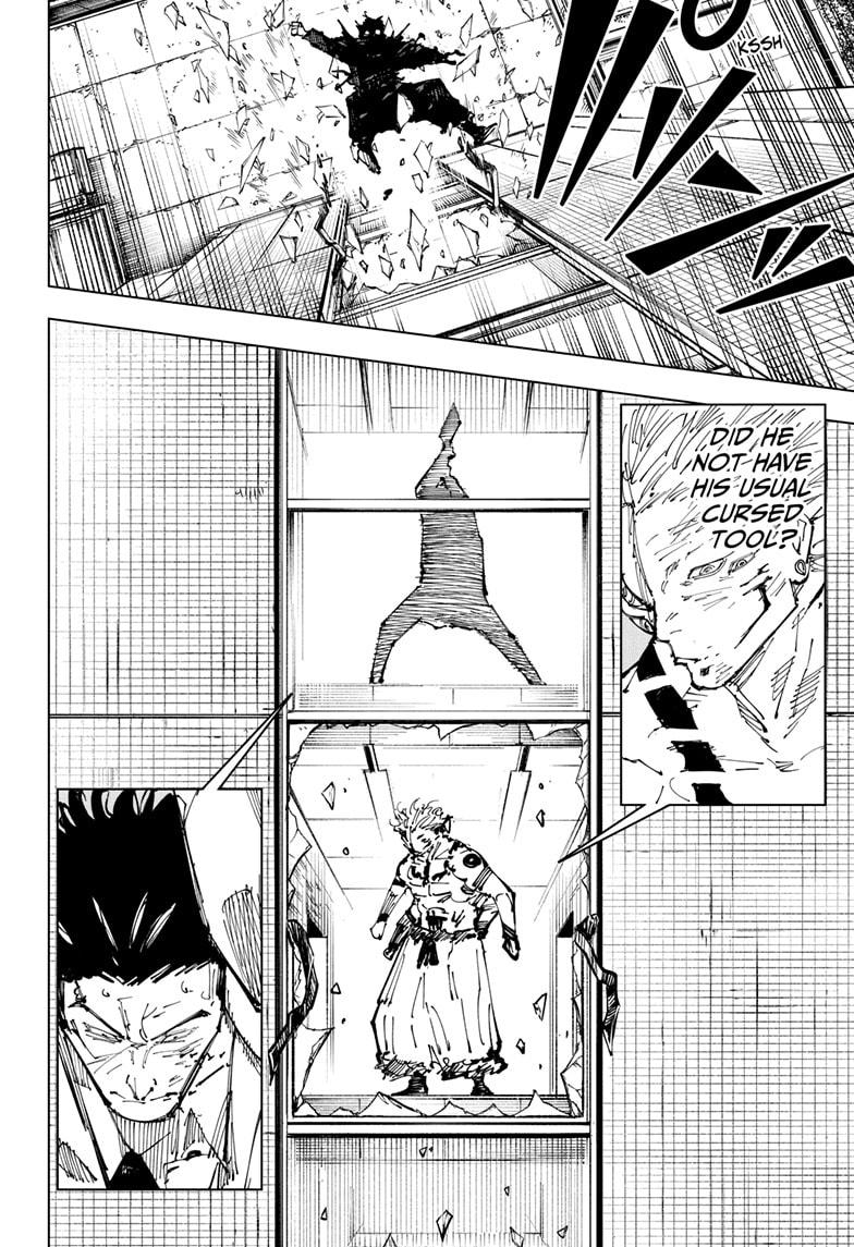 Jujutsu Kaisen Manga Chapter 253 page 10 - Inhuman Makyo Shinjuku Showdown, Part 25