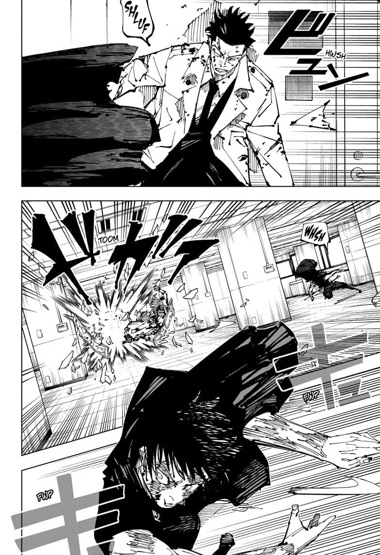 Jujutsu Kaisen Manga Chapter 253 page 12 - Inhuman Makyo Shinjuku Showdown, Part 25