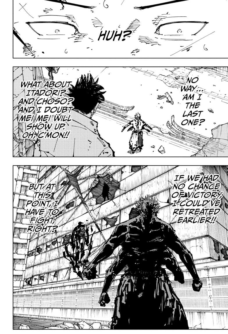 Jujutsu Kaisen Manga Chapter 253 page 20 - Inhuman Makyo Shinjuku Showdown, Part 25