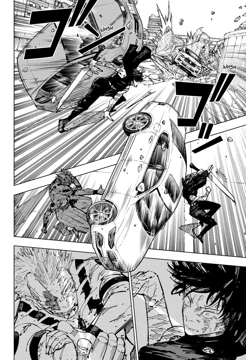 Jujutsu Kaisen Manga Chapter 253 page 6 - Inhuman Makyo Shinjuku Showdown, Part 25