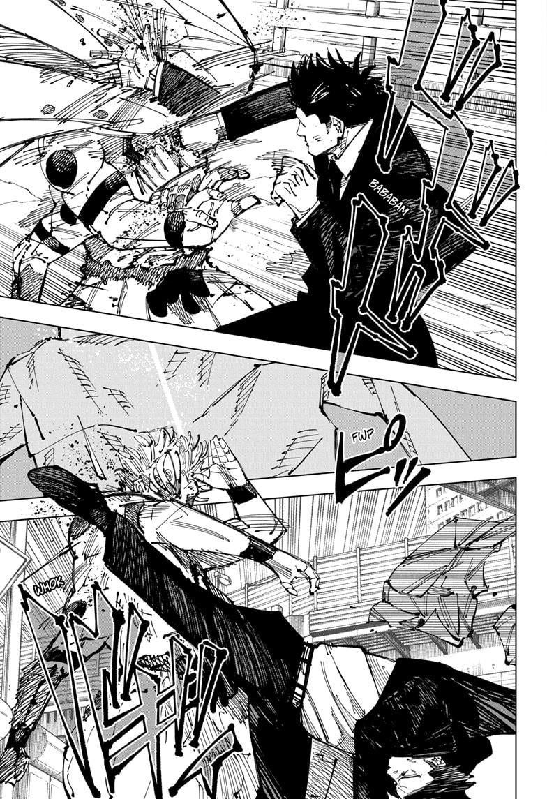 Jujutsu Kaisen Manga Chapter 254 page 11 - Inhuman Makyo Shinjuku Showdown, Part 26