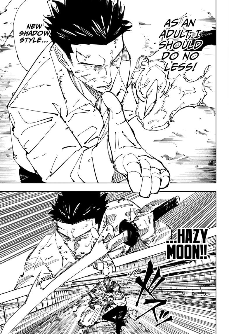 Jujutsu Kaisen Manga Chapter 254 page 15 - Inhuman Makyo Shinjuku Showdown, Part 26