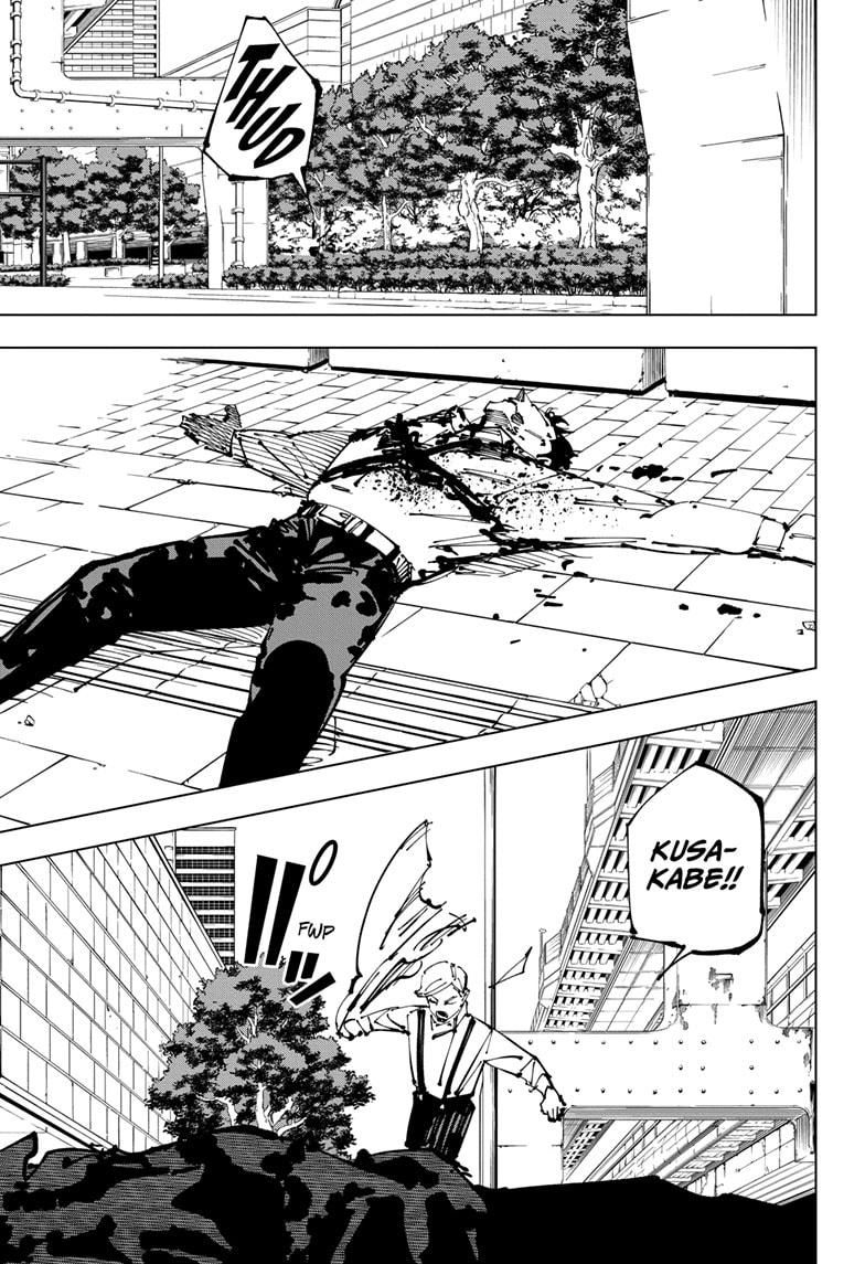 Jujutsu Kaisen Manga Chapter 254 page 17 - Inhuman Makyo Shinjuku Showdown, Part 26