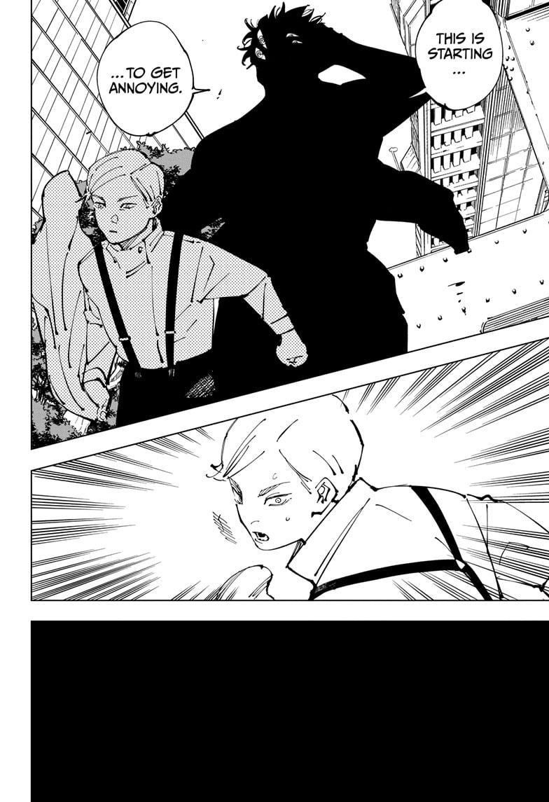 Jujutsu Kaisen Manga Chapter 254 page 18 - Inhuman Makyo Shinjuku Showdown, Part 26