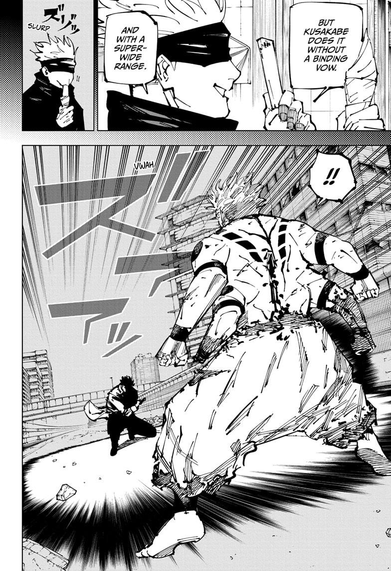 Jujutsu Kaisen Manga Chapter 254 page 6 - Inhuman Makyo Shinjuku Showdown, Part 26