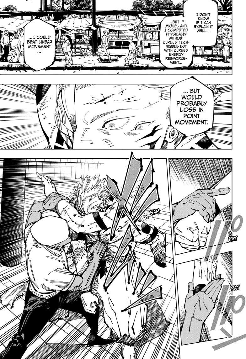 Jujutsu Kaisen Manga Chapter 255 page 13 - Inhuman Makyo Shinjuku Showdown, Part 27
