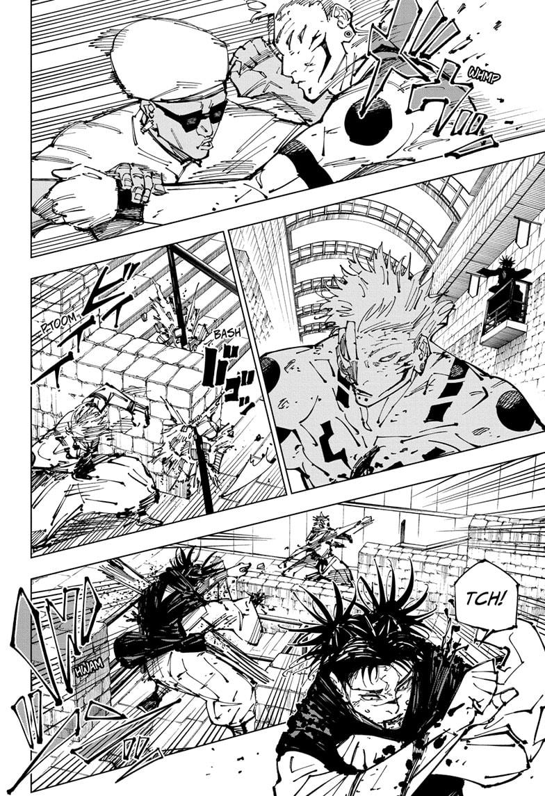 Jujutsu Kaisen Manga Chapter 255 page 14 - Inhuman Makyo Shinjuku Showdown, Part 27