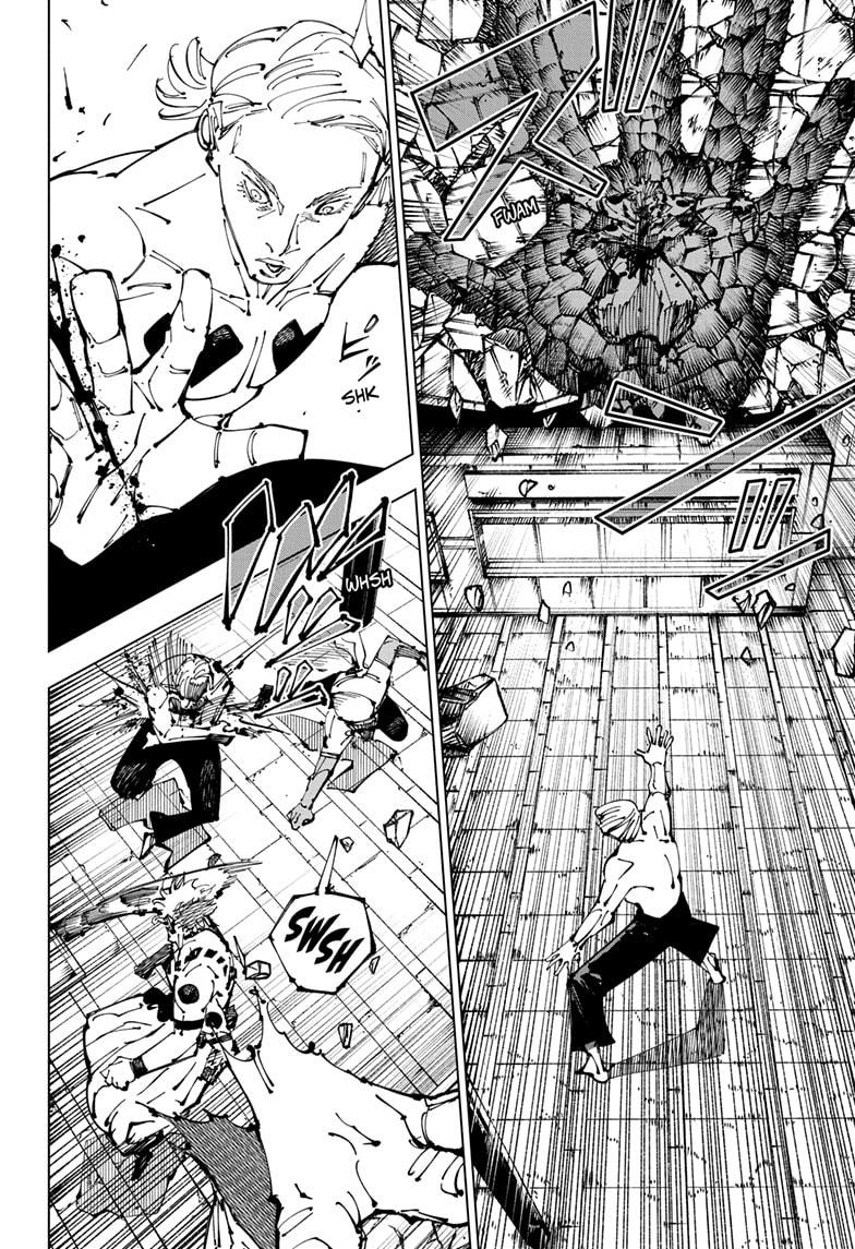 Jujutsu Kaisen Manga Chapter 255 page 8 - Inhuman Makyo Shinjuku Showdown, Part 27