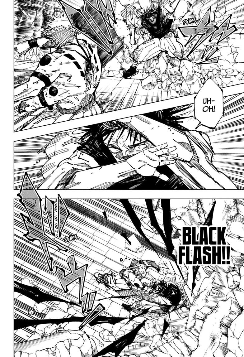 Jujutsu Kaisen Manga Chapter 256 page 10 - Inhuman Makyo Shinjuku Showdown, Part 28