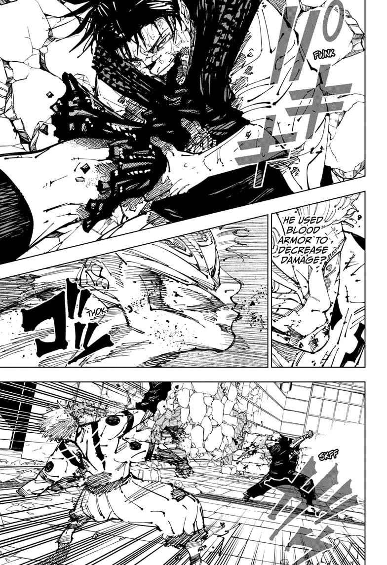 Jujutsu Kaisen Manga Chapter 256 page 11 - Inhuman Makyo Shinjuku Showdown, Part 28