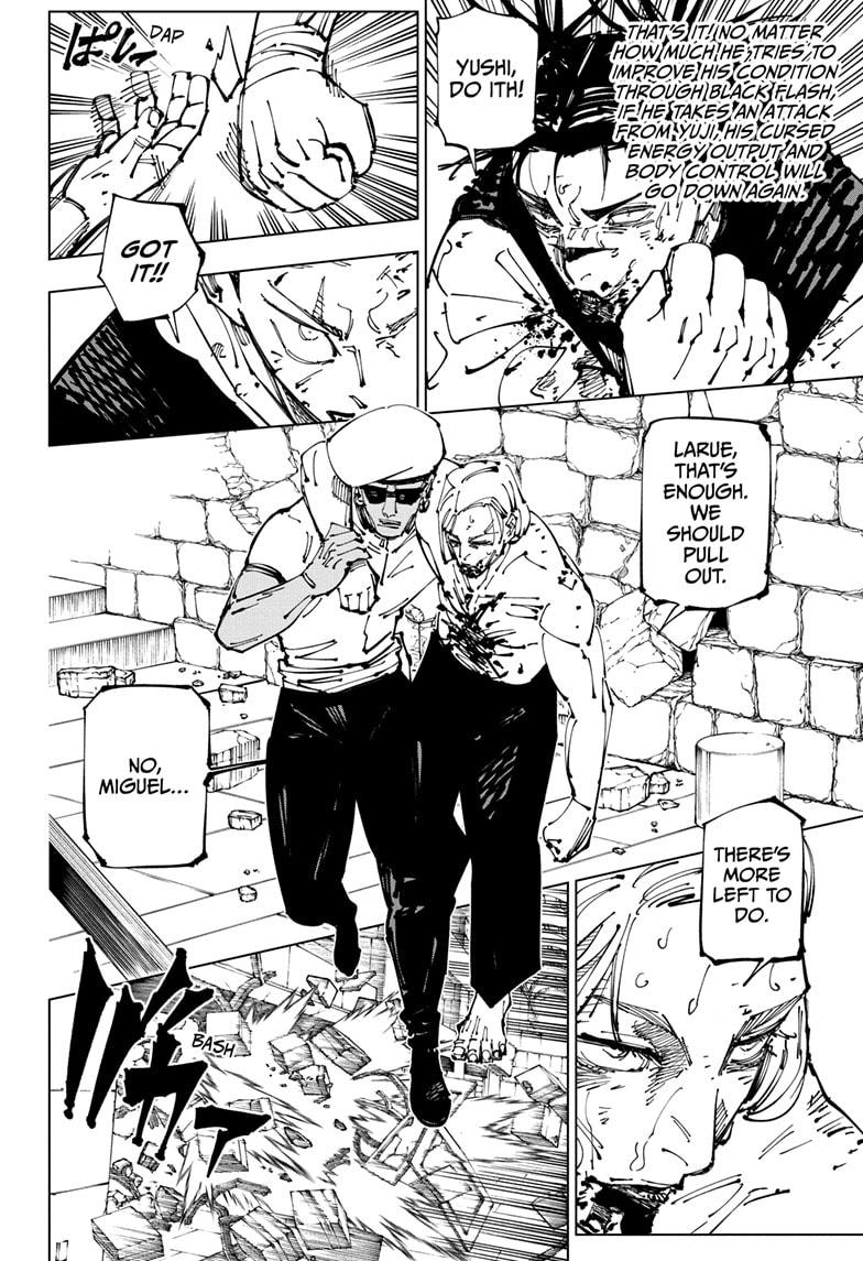 Jujutsu Kaisen Manga Chapter 256 page 12 - Inhuman Makyo Shinjuku Showdown, Part 28