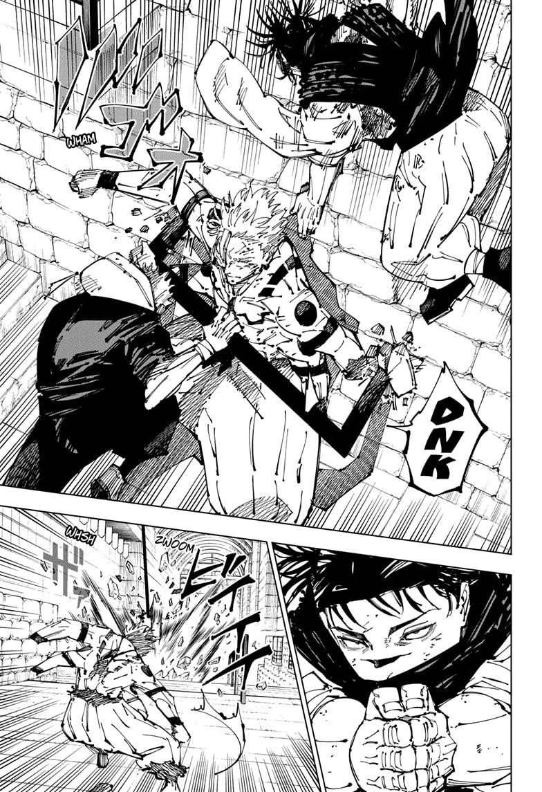 Jujutsu Kaisen Manga Chapter 256 page 5 - Inhuman Makyo Shinjuku Showdown, Part 28