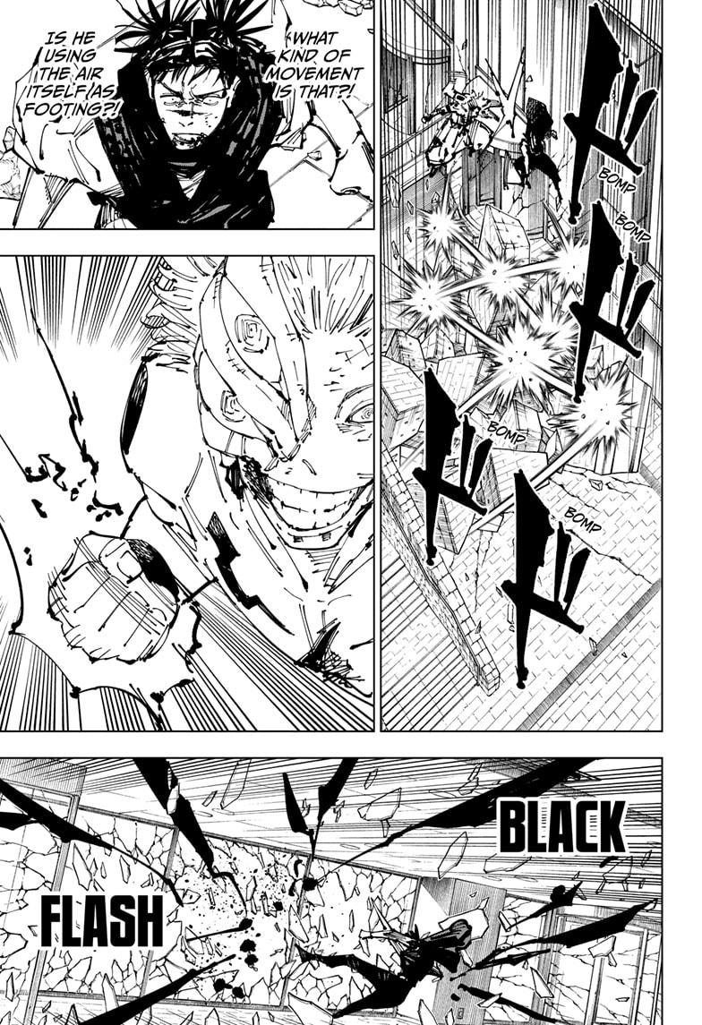 Jujutsu Kaisen Manga Chapter 256 page 7 - Inhuman Makyo Shinjuku Showdown, Part 28