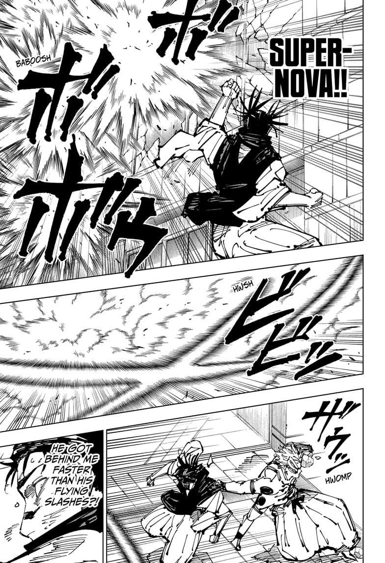 Jujutsu Kaisen Manga Chapter 256 page 9 - Inhuman Makyo Shinjuku Showdown, Part 28