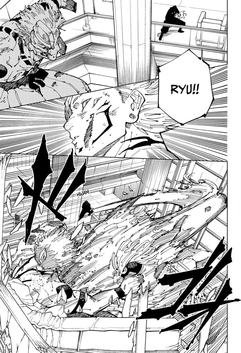 Jujutsu Kaisen Manga Chapter 257 page 11 - Inhuman Makyo Shinjuku Showdown, Part 29