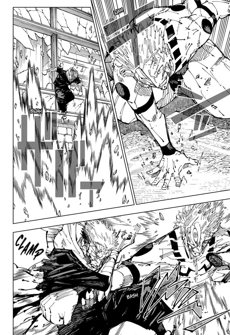 Jujutsu Kaisen Manga Chapter 257 page 14 - Inhuman Makyo Shinjuku Showdown, Part 29