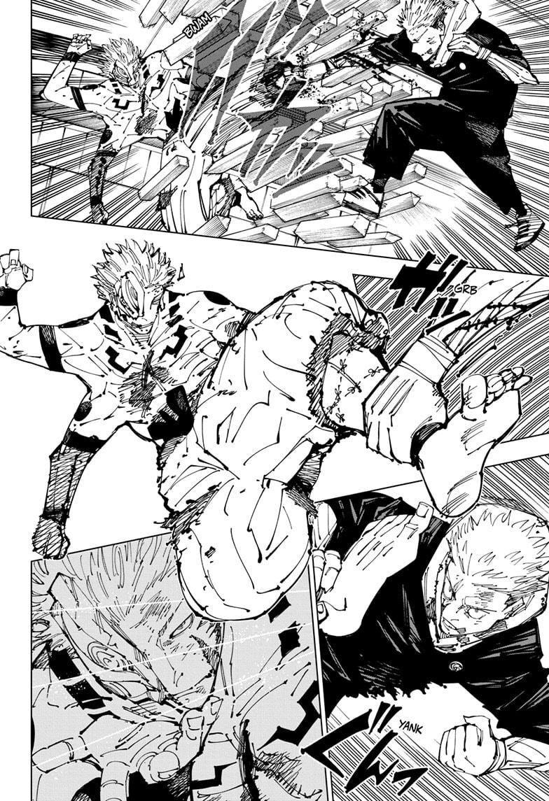 Jujutsu Kaisen Manga Chapter 257 page 8 - Inhuman Makyo Shinjuku Showdown, Part 29