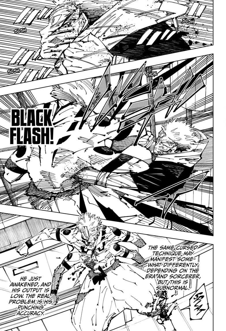 Jujutsu Kaisen Manga Chapter 257 page 9 - Inhuman Makyo Shinjuku Showdown, Part 29