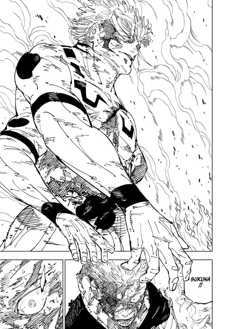 Jujutsu Kaisen Manga Chapter 259 page 11 - Inhuman Makyo Shinjuku Showdown, Part 31