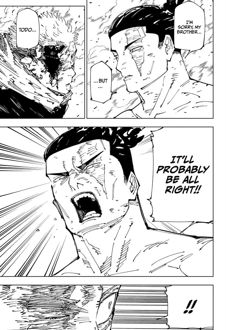 Jujutsu Kaisen Manga Chapter 259 page 15 - Inhuman Makyo Shinjuku Showdown, Part 31