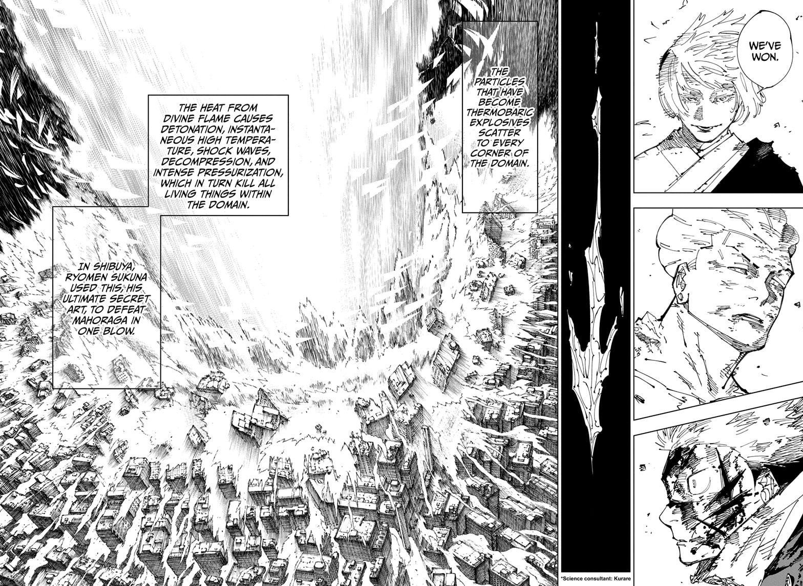 Jujutsu Kaisen Manga Chapter 259 page 3 - Inhuman Makyo Shinjuku Showdown, Part 31