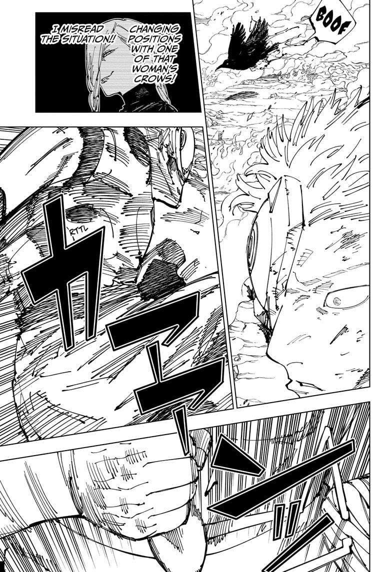 Jujutsu Kaisen Manga Chapter 260 page 14 - Inhuman Makyo Shinjuku Showdown, Part 32