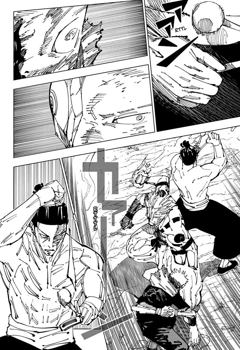 Jujutsu Kaisen Manga Chapter 260 page 3 - Inhuman Makyo Shinjuku Showdown, Part 32