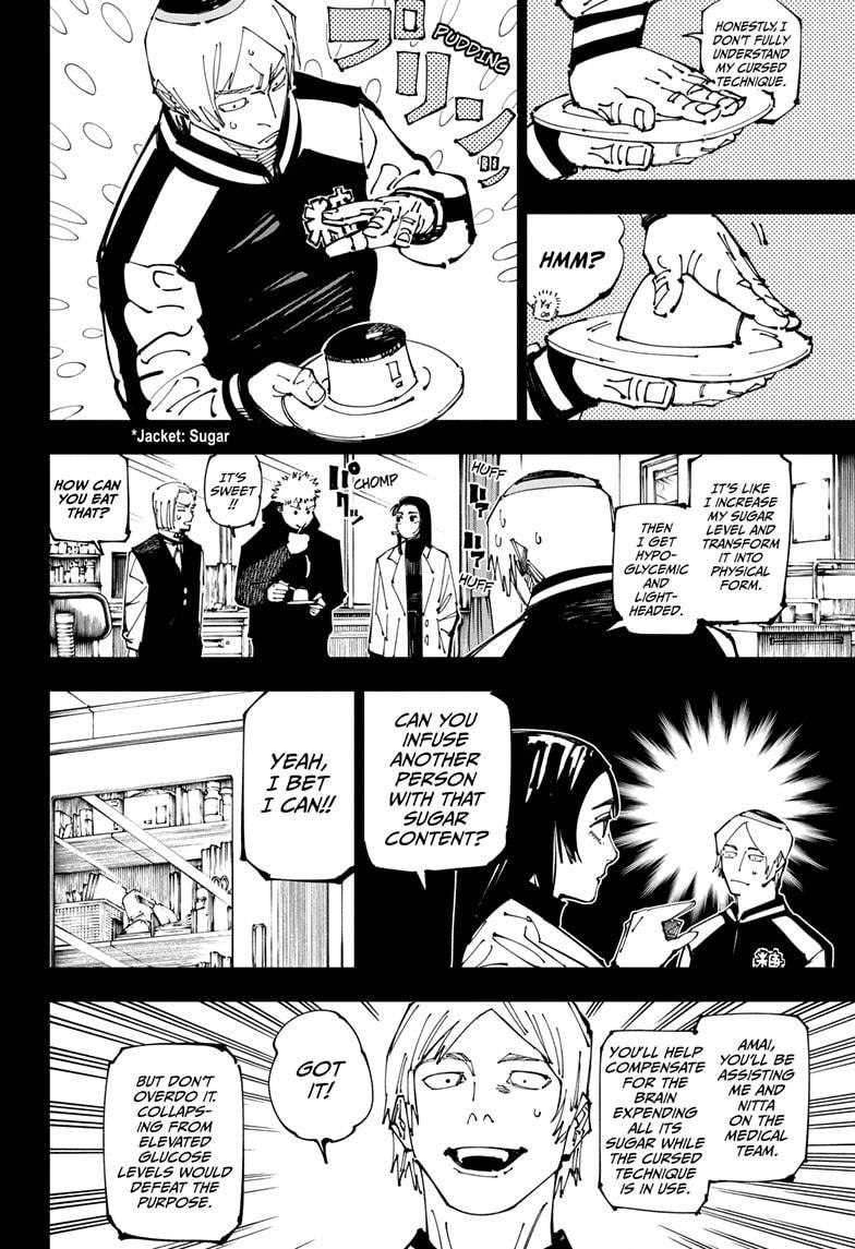 Jujutsu Kaisen Manga Chapter 261 page 12 - Inhuman Makyo Shinjuku Showdown, Part 33