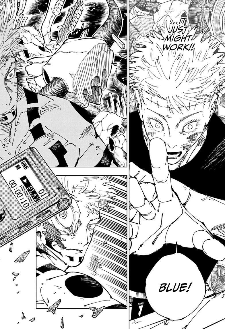 Jujutsu Kaisen Manga Chapter 262.2 page 10 - Inhuman Makyo Shinjuku Showdown, Part 34-2