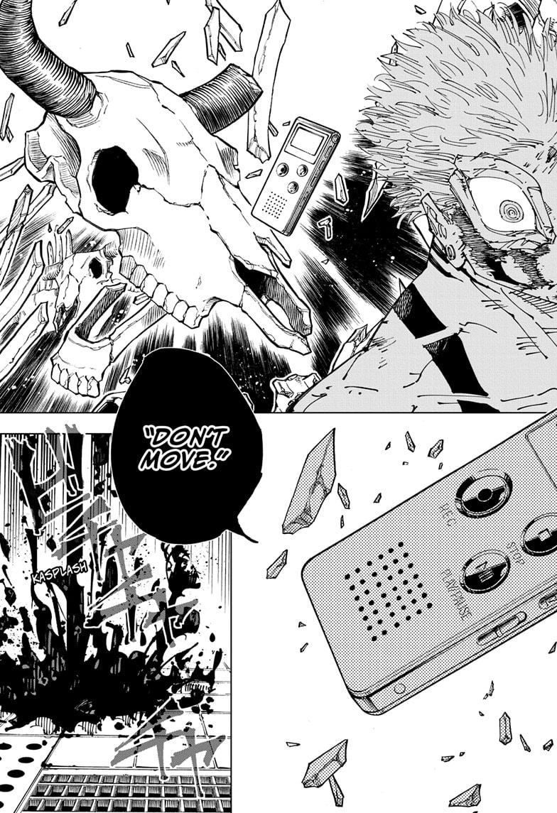 Jujutsu Kaisen Manga Chapter 262.2 page 11 - Inhuman Makyo Shinjuku Showdown, Part 34-2