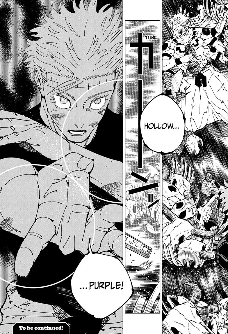 Jujutsu Kaisen Manga Chapter 262.2 page 13 - Inhuman Makyo Shinjuku Showdown, Part 34-2