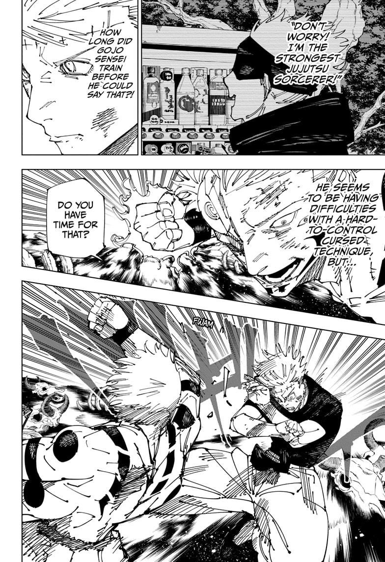 Jujutsu Kaisen Manga Chapter 262.2 page 6 - Inhuman Makyo Shinjuku Showdown, Part 34-2