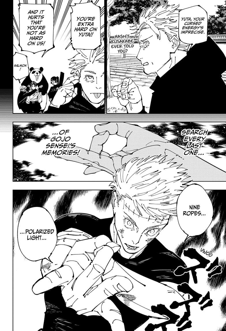 Jujutsu Kaisen Manga Chapter 262.2 page 8 - Inhuman Makyo Shinjuku Showdown, Part 34-2
