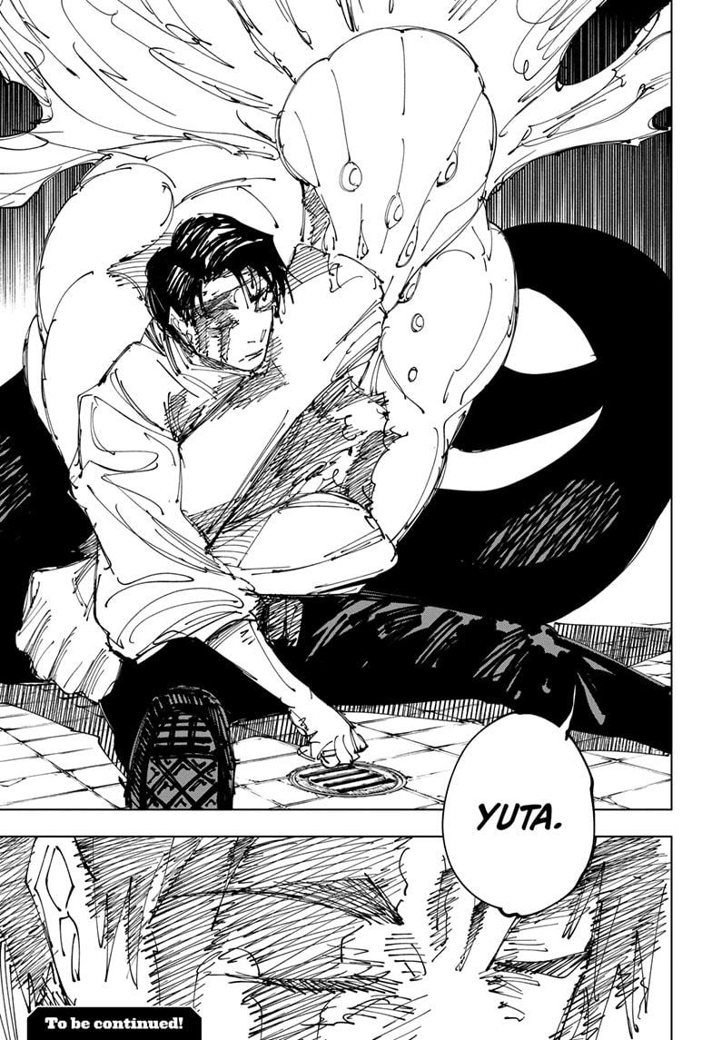 Jujutsu Kaisen Manga Chapter 262 page 10 - Inhuman Makyo Shinjuku Showdown, Part 34-1