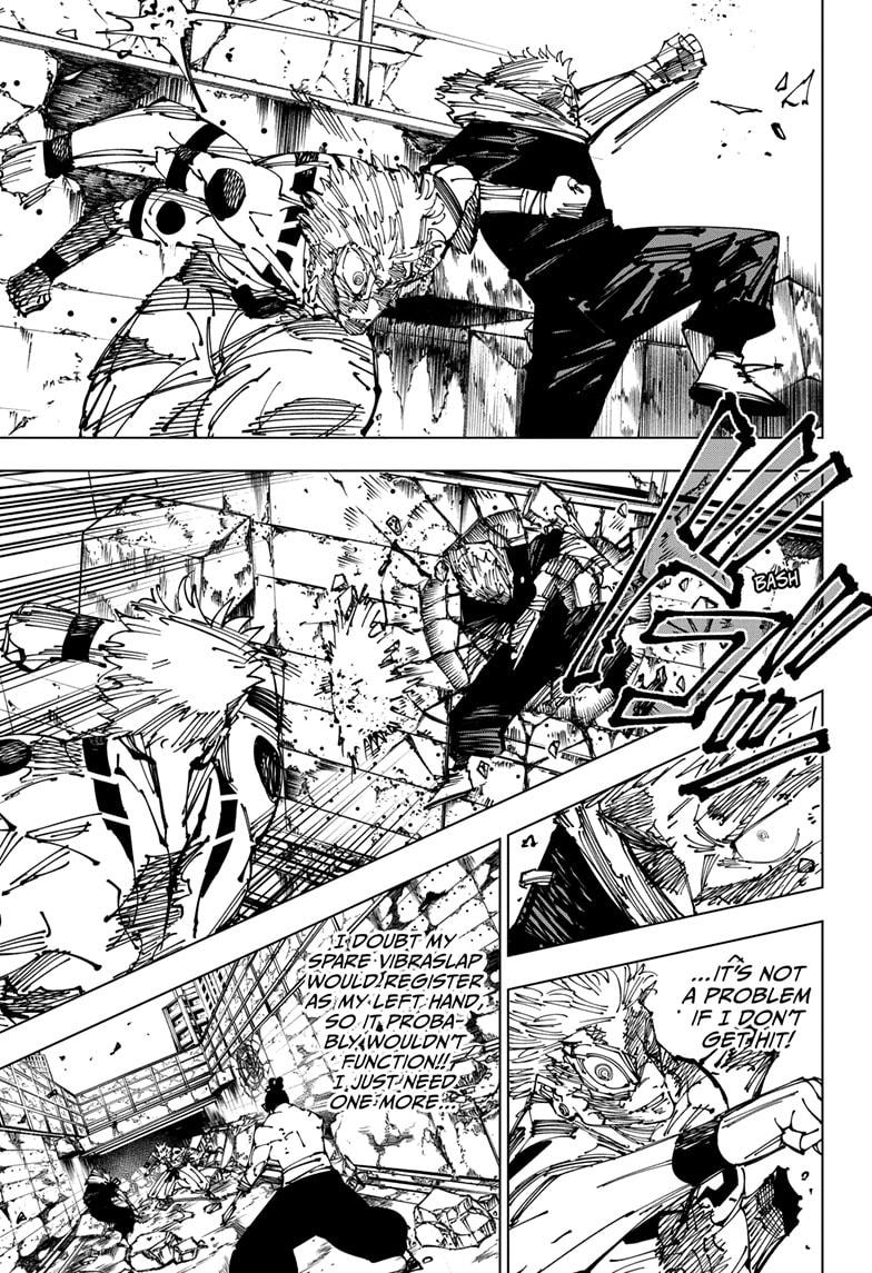 Jujutsu Kaisen Manga Chapter 263 page 13 - Inhuman Makyo Shinjuku Showdown, Part 35