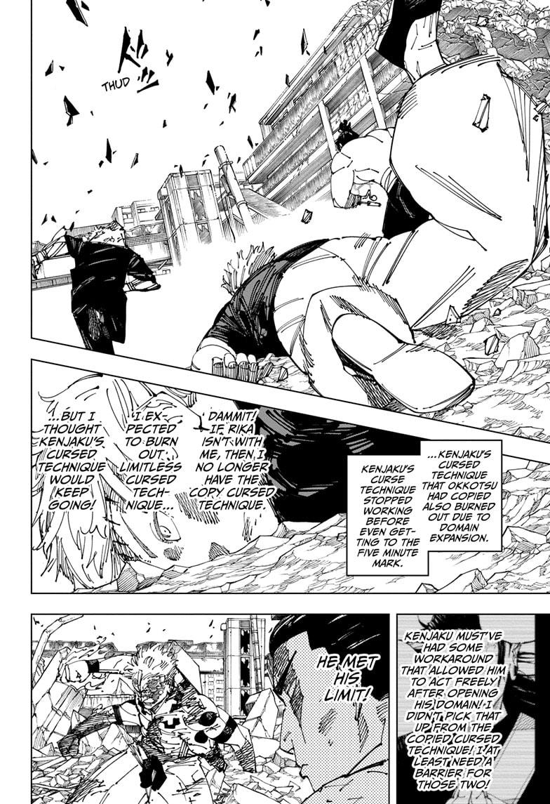 Jujutsu Kaisen Manga Chapter 263 page 4 - Inhuman Makyo Shinjuku Showdown, Part 35