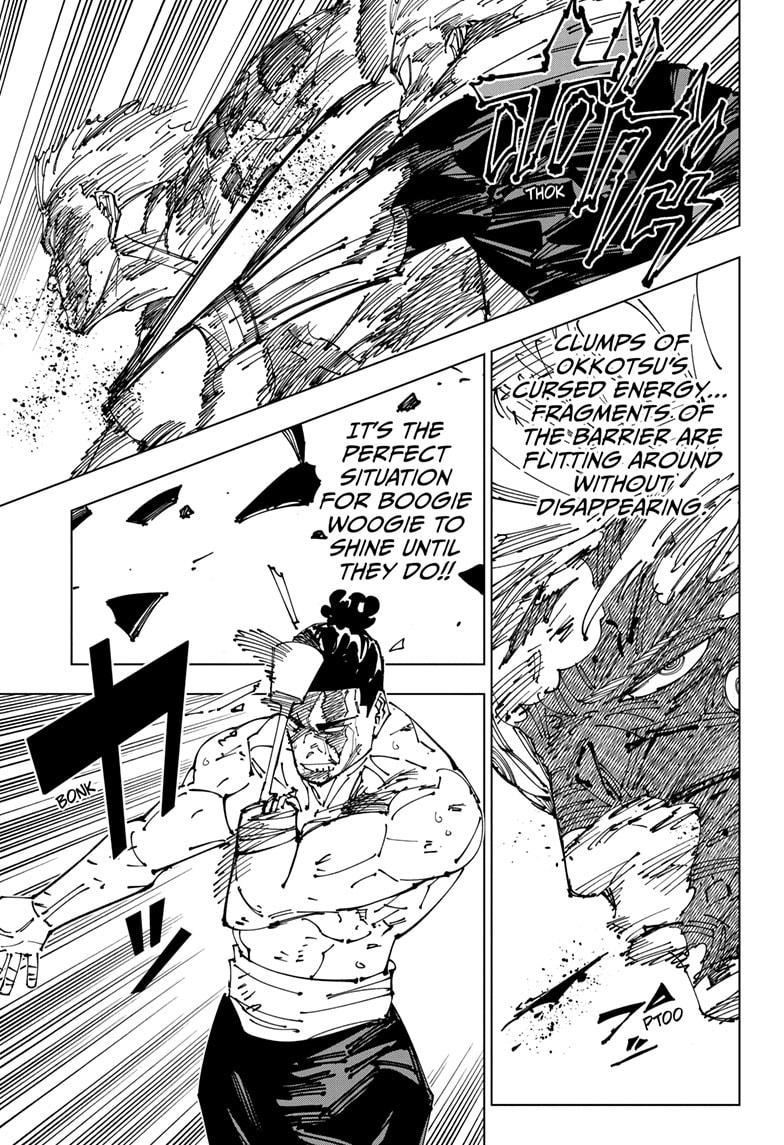 Jujutsu Kaisen Manga Chapter 263 page 7 - Inhuman Makyo Shinjuku Showdown, Part 35