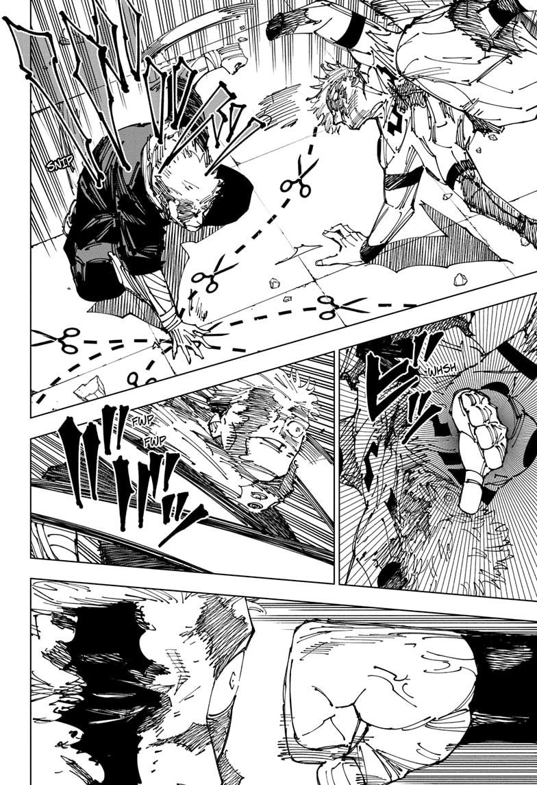 Jujutsu Kaisen Manga Chapter 264 page 10 - Inhuman Makyo Shinjuku Showdown, Part 36