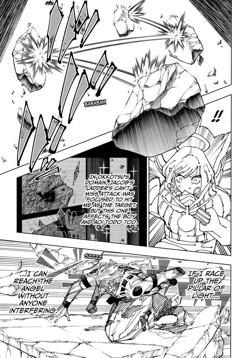 Jujutsu Kaisen Manga Chapter 264 page 3 - Inhuman Makyo Shinjuku Showdown, Part 36