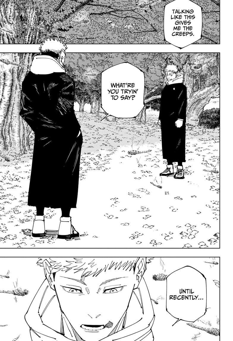 Jujutsu Kaisen Manga Chapter 265 page 11 - That Day