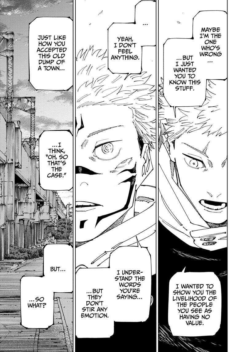 Jujutsu Kaisen Manga Chapter 265 page 15 - That Day