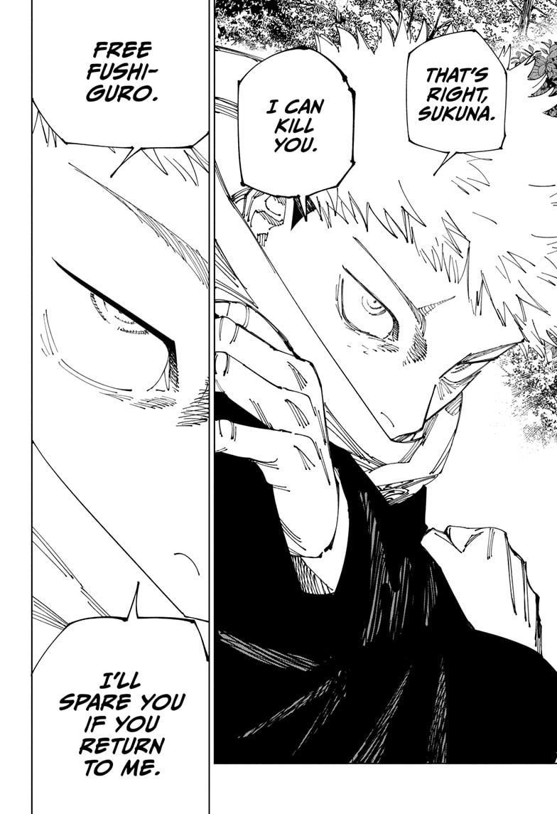 Jujutsu Kaisen Manga Chapter 265 page 18 - That Day