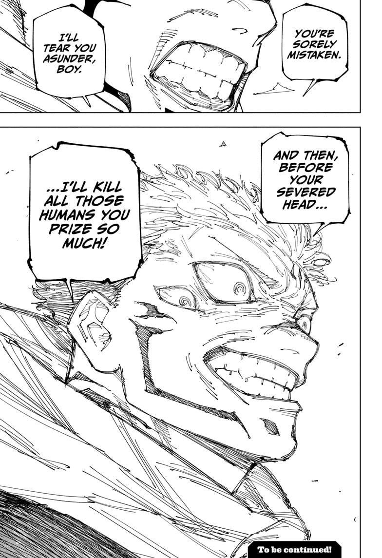 Jujutsu Kaisen Manga Chapter 265 page 19 - That Day