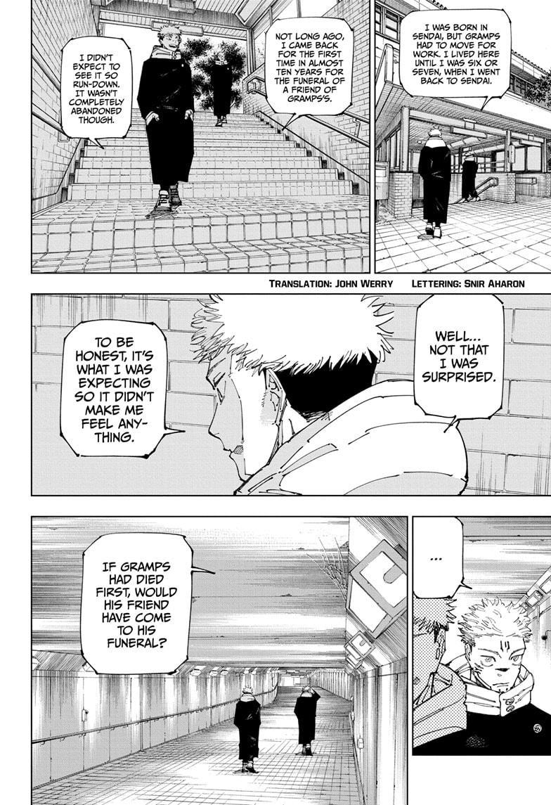 Jujutsu Kaisen Manga Chapter 265 page 2 - That Day