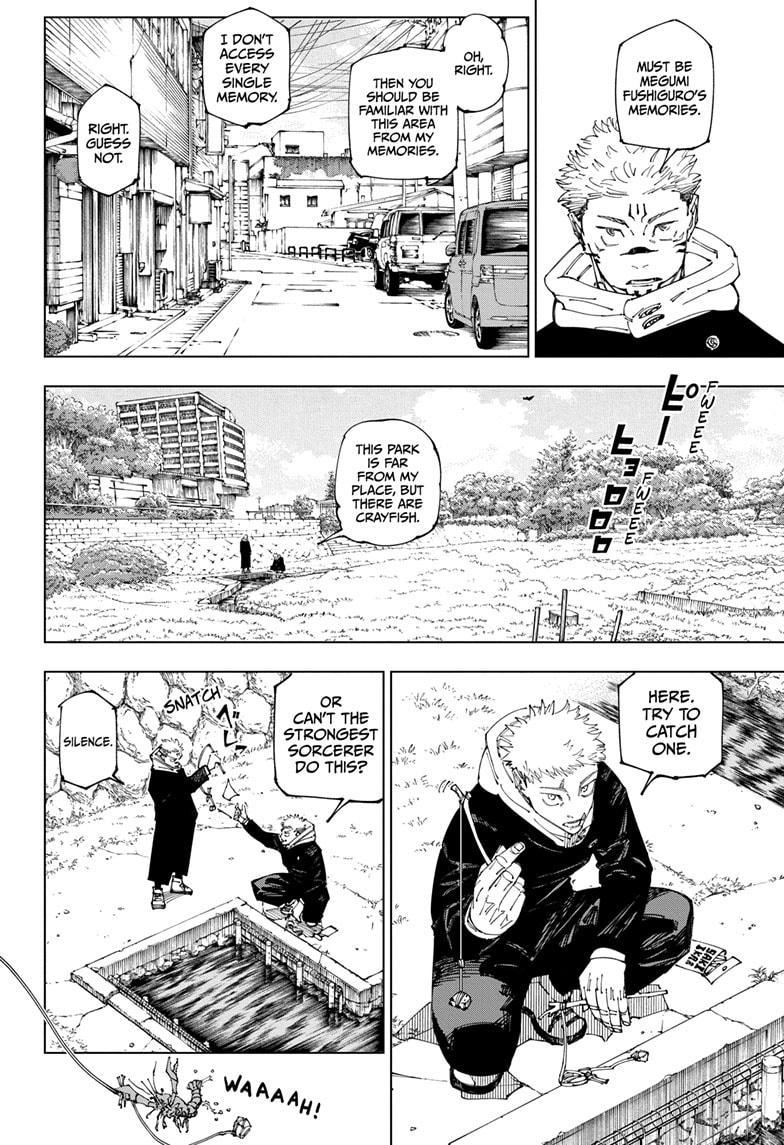 Jujutsu Kaisen Manga Chapter 265 page 4 - That Day