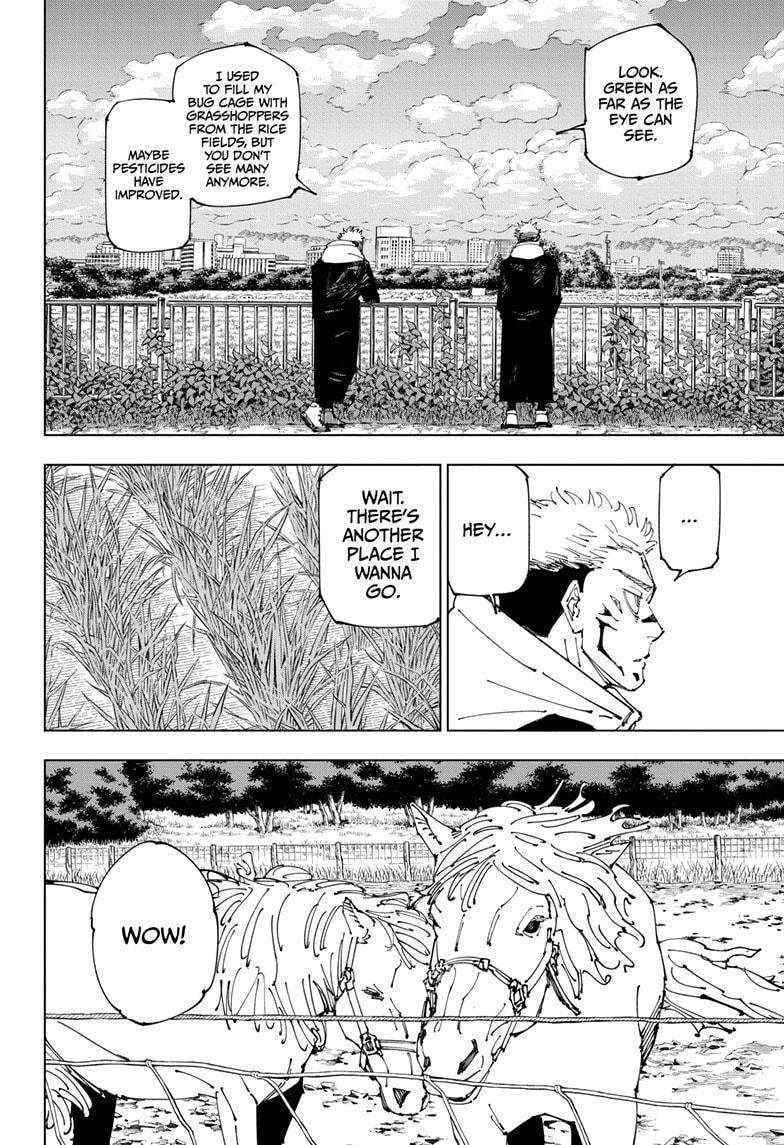 Jujutsu Kaisen Manga Chapter 265 page 6 - That Day