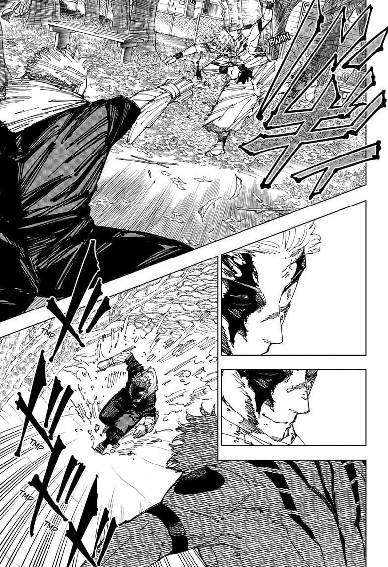 Jujutsu Kaisen Manga Chapter 266 page 13 - Inhuman Makyo Shinjuku Showdown, Part 37